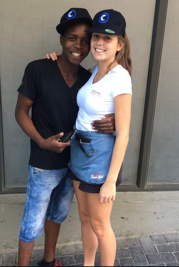 Prosper and I looking super young